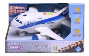 EL DUENDE AZUL AVION 710 FRICCION 1:20 LUZ SONIDOS COD 7089