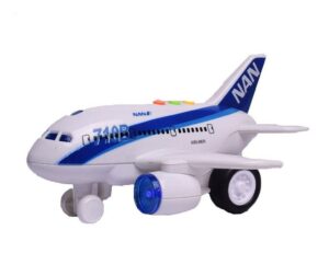 EL DUENDE AZUL AVION 710 FRICCION 1:20 LUZ SONIDOS COD 7089 - Imagen 4