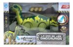 DINO APATOSAURUS C/ PROYECTOR LUZ SONIDO MAS 3 HUEVOS VR1 7802 VERDE