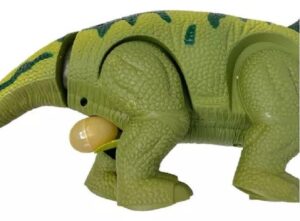 DINO APATOSAURUS C/ PROYECTOR LUZ SONIDO MAS 3 HUEVOS VR1 7802 VERDE - Imagen 7