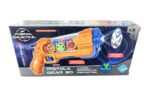PISTOLA ESPACIAL GEAR 3D LUZ Y SONIDO CON PROYECTOR VR1 7806 NARANJA