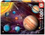 PUZZLE EDUCA X 1000 PIEZAS NEON SISTEMA SOLAR COD 14461