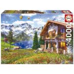 PUZZLE EDUCA X 4000 PIEZAS HOGAR EN LOS ALPES COD 19568