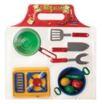 JUEGO DE COCINA OLLA UTENSILLOS ANAFE PETIT GOURMET COD N120
