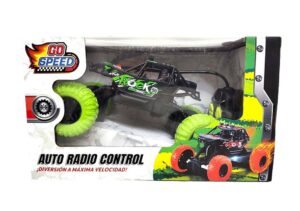 CAMIONETA LUZ R/C TODO TERRENO GO SPEED MULTIDIRECCIONAL VR1 54437 VERDE - Imagen 7