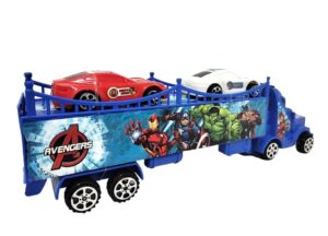 CAMION MOSQUITO A FRICCION CHICO AVENGERS C/ 2 AUTOS COD 54387 - Imagen 3