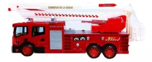 CAMION BOMBERO GRANDE A FRICCION EN ESTUCHE COD FD18833