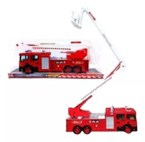 CAMION BOMBERO GRANDE A FRICCION EN ESTUCHE COD FD18833 - Imagen 2