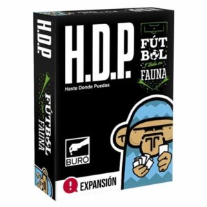 JUEGO DE MESA HDP FUTBOL Y TODA SU FAUNA EXPANSION COD HDPFTB