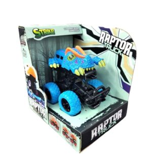 MINI AUTO MONSTER DINOSAURIO A FRICCION VR2 53845 DINO AZUL