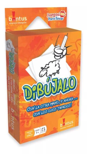 JUEGO DE MESA CARTAS BONTUS DIBUJALO COD 553