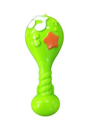 SET X2 SONAJEROS PEZ Y MARACA BABY GUS VR3 51384 MARACA VERDE - Imagen 4