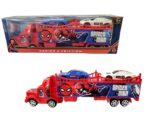 CAMION MOSQUITO A FRICCION CON 2 AUTOS SPIDERMAN COD 54386