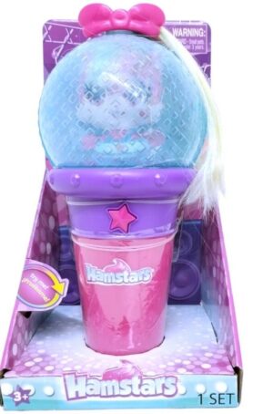 HAMSTARS CUTIE POP STARS  MICROFONO C/ SONIDO VR6 HM007 MONICA