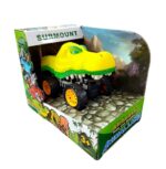 CAMIONETA DINO O BESTIA A FRICCION VARIOS MODELOS VR6 50254 T-REX AMARILLO - 50255