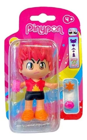 FIGURA PINYPON EMOCIONES SERIE 13 VARIOS MODELOS VR4 38000 PELO ROJO - Imagen 3