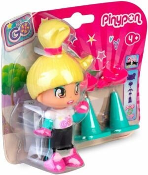 PINYPON LETS GO FIGURA CON ROLLERS O PATINETA Y ACCESORIOS VR1 30000 FIGURA CON ROLLERS - Imagen 3