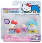 FIGURA PACK X2 HELLO KITTY CON ACCESORIO VR3 HKT0001 HELLO KITTY Y TUXEDOSAM