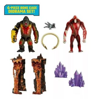 PLAYSET GODZILLA X KONG VERSUS PACK VR1 35790 KONG VS SKAR KING - Imagen 2