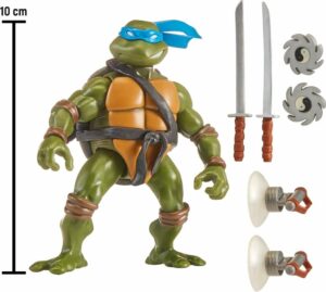 TORTUGAS NINJAS 40 AÑOS FIGURA ARTICULADA RETRO VR4 81030 LEONARDO - Imagen 3