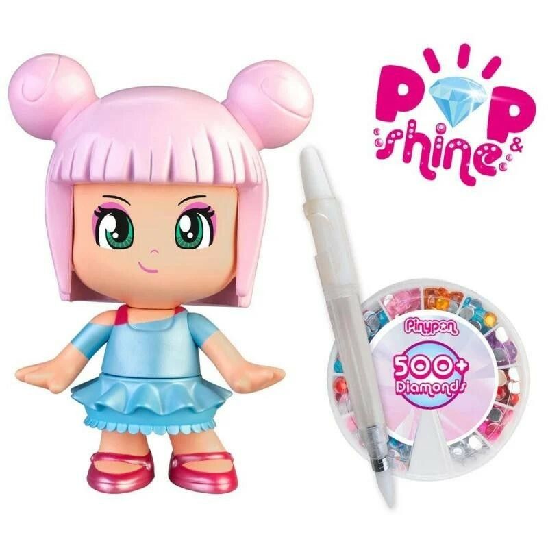 FIGURA PINYPON 17 CM POP SHINE PARA CUSTOMIZAR COD PNY57000 - Imagen 4