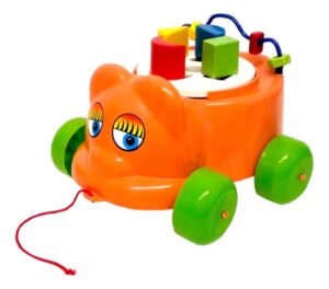 ARRASTRE DIDACTICO 2 EN 1 GATITO ROBERTO NEW PLAST COD 20148 - Imagen 3