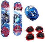 SET MEGA SKATE CASCO RODILLERAS CODERAS EN BOLSO VR3 10104 TIBURON