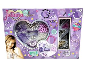 SET BIJOU JULIANA CRISTAL CON VALIJITA FORMA CORAZON COD SISJUL091