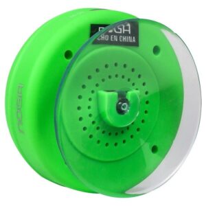 PARLANTE PORTATIL CON SOPAPA PARA EL BAÑO USB VR2 NG-P78 VERDE - Imagen 3