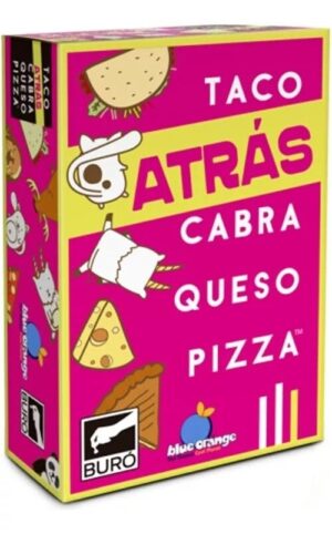 JUEGO DE MESA TACO ATRAS CABRA QUESO PIZZA COD TBACK