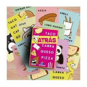 JUEGO DE MESA TACO ATRAS CABRA QUESO PIZZA COD TBACK - Imagen 2