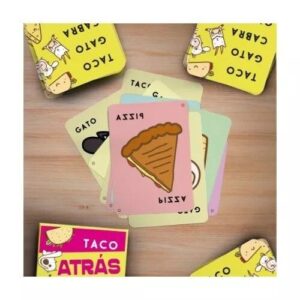 JUEGO DE MESA TACO ATRAS CABRA QUESO PIZZA COD TBACK - Imagen 3