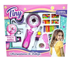 TRENZADOR PARA EL PELO TINY CON ACCESORIOS COD 54711