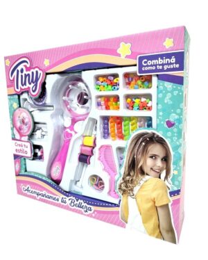 TRENZADOR PARA EL PELO TINY CON ACCESORIOS COD 54711 - Imagen 3