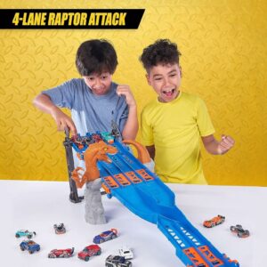 SUPER PISTA METAL MACHINES ZURU 4-LANE RAPTOR ATTACK COD 7486 - Imagen 7