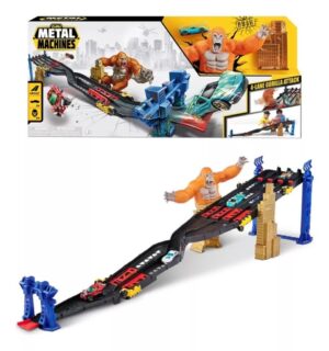 SUPER PISTA METAL MACHINES MONKEY GORILLA ATTACK COD 7487