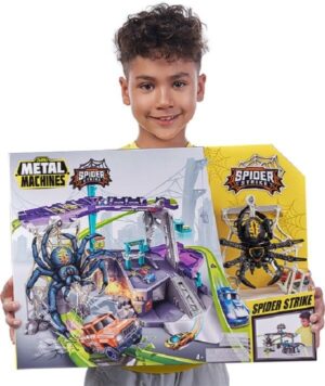 SUPER PISTA METAL MACHINES SPIDER STRIKE COD 7488 - Imagen 3