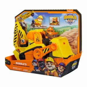 CAMION PAW PATROL RUBBLE CREW CON FIGURA VR1 28500 RUBBLE - BULLDOZER - Imagen 3