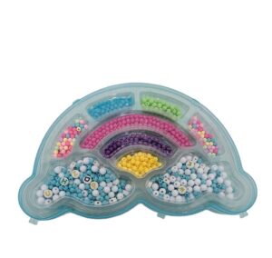 SET BIJOU TINY EN CAJITA ACRILICA VR2 54309 ARCO IRIS - Imagen 2