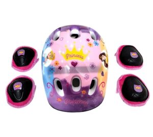 MONOPATIN PRINCESAS PLEGABLE CON KIT DE PROTECCION VR2 12213 VIOLETA - Imagen 5