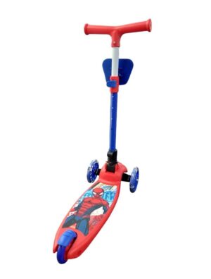 MONOPATIN SPIDERMAN PLEGABLE CON KIT DE PROTECCION VR1 12212 ROJO - Imagen 2