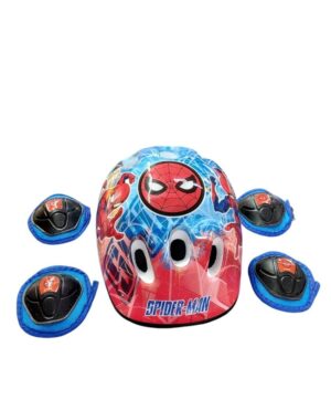 MONOPATIN SPIDERMAN PLEGABLE CON KIT DE PROTECCION VR1 12212 ROJO - Imagen 5