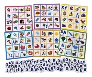 JUEGO BINGO INFANTIL BUSCANDO LETRAS RUIBAL COD H483 - Imagen 4