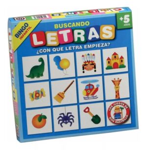 JUEGO BINGO INFANTIL BUSCANDO LETRAS RUIBAL COD H483 - Imagen 7