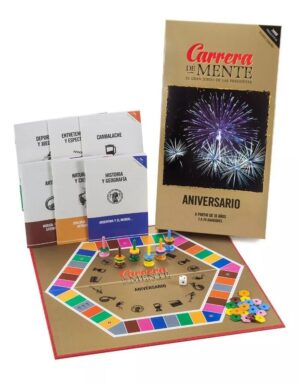 JUEGO DE MESA CARRERA DE MENTE ANIVERSARIO RUIBAL COD 4108