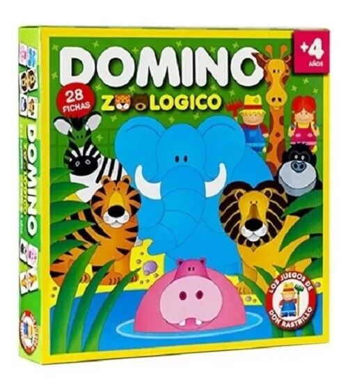 JUEGO DE MESA DOMINO ZOOLOGICO RUIBAL DON RASTRILLO COD H457