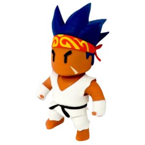 FIGURA STRECH MONSTER FLEX STUMBLE GUYS VR4 SGMF-30006 SENSEI FIREFIST - Imagen 2