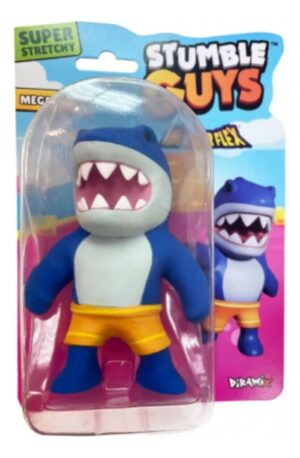 FIGURA STRECH MONSTER FLEX STUMBLE GUYS VR5 SGMF-30006 MEGALODON - Imagen 4