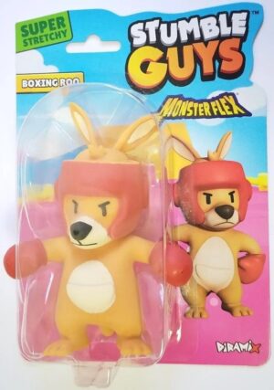 FIGURA STRECH MONSTER FLEX STUMBLE GUYS VR12 SGMF-30006 BOXING ROO - Imagen 2