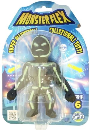 FIGURA ESTIRABLE MONSTER FLEX SERIE 6 VR9 MF6-20001 NEON MAN - Imagen 4